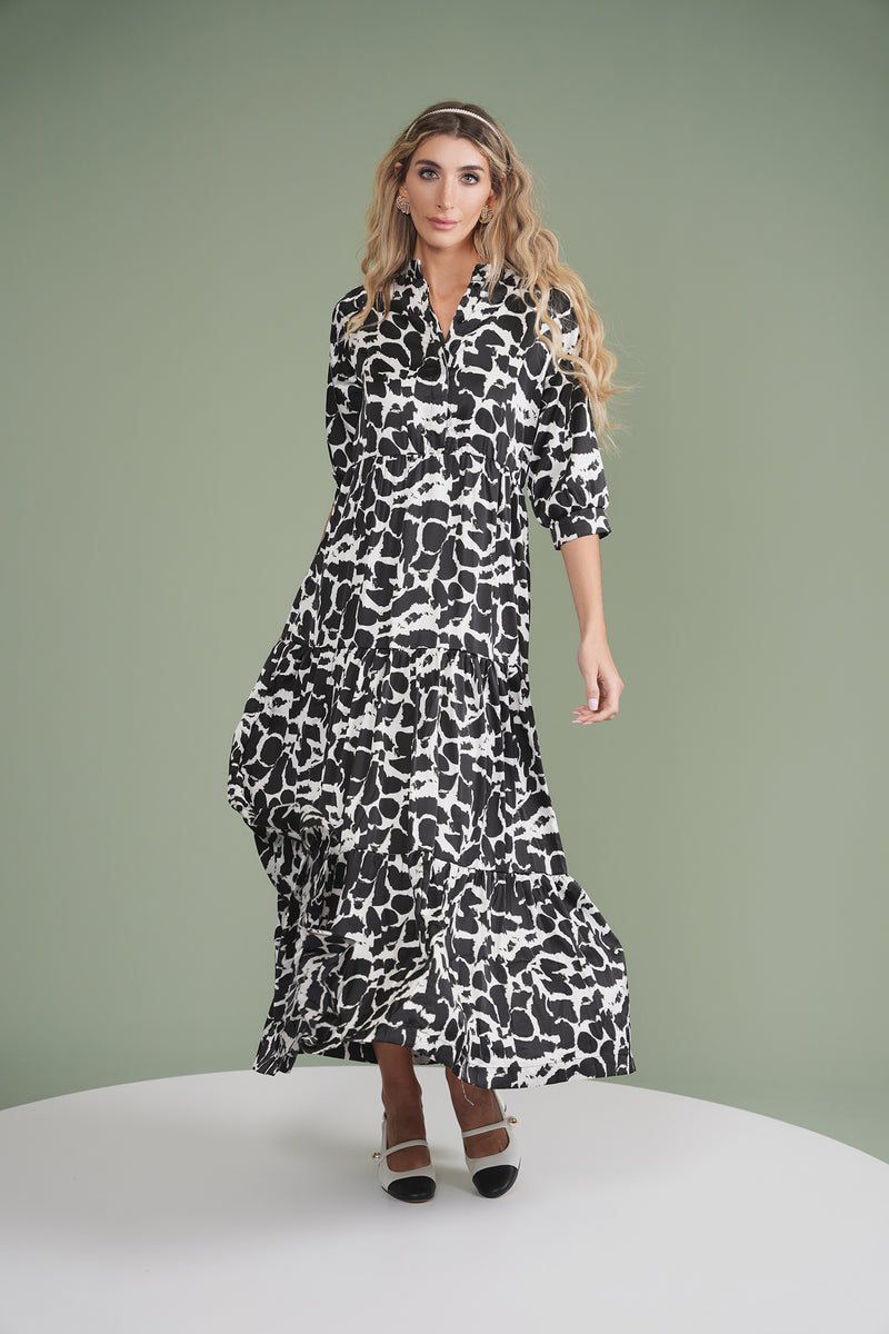 Maxi Layered Dress – udelny.com