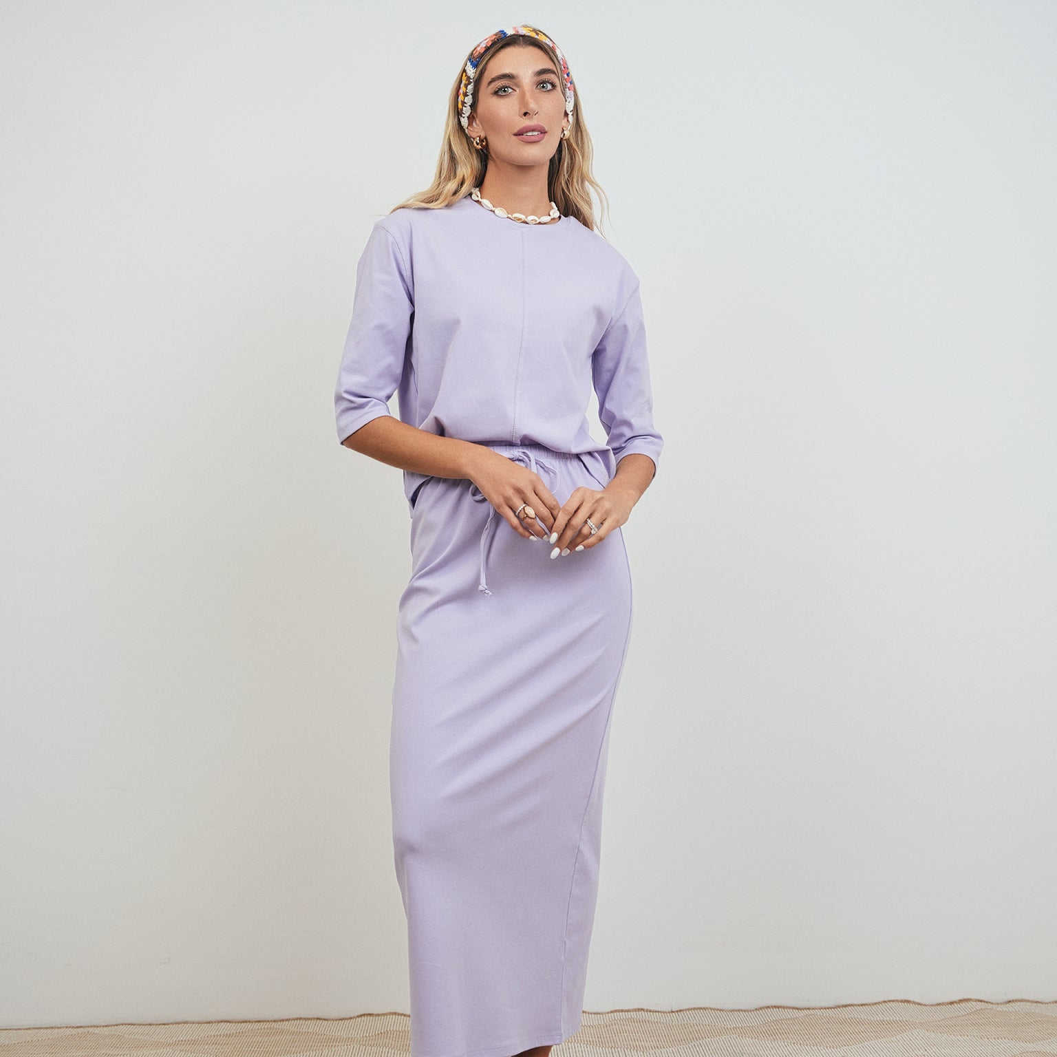 Tie Waist Tshirt Skirt