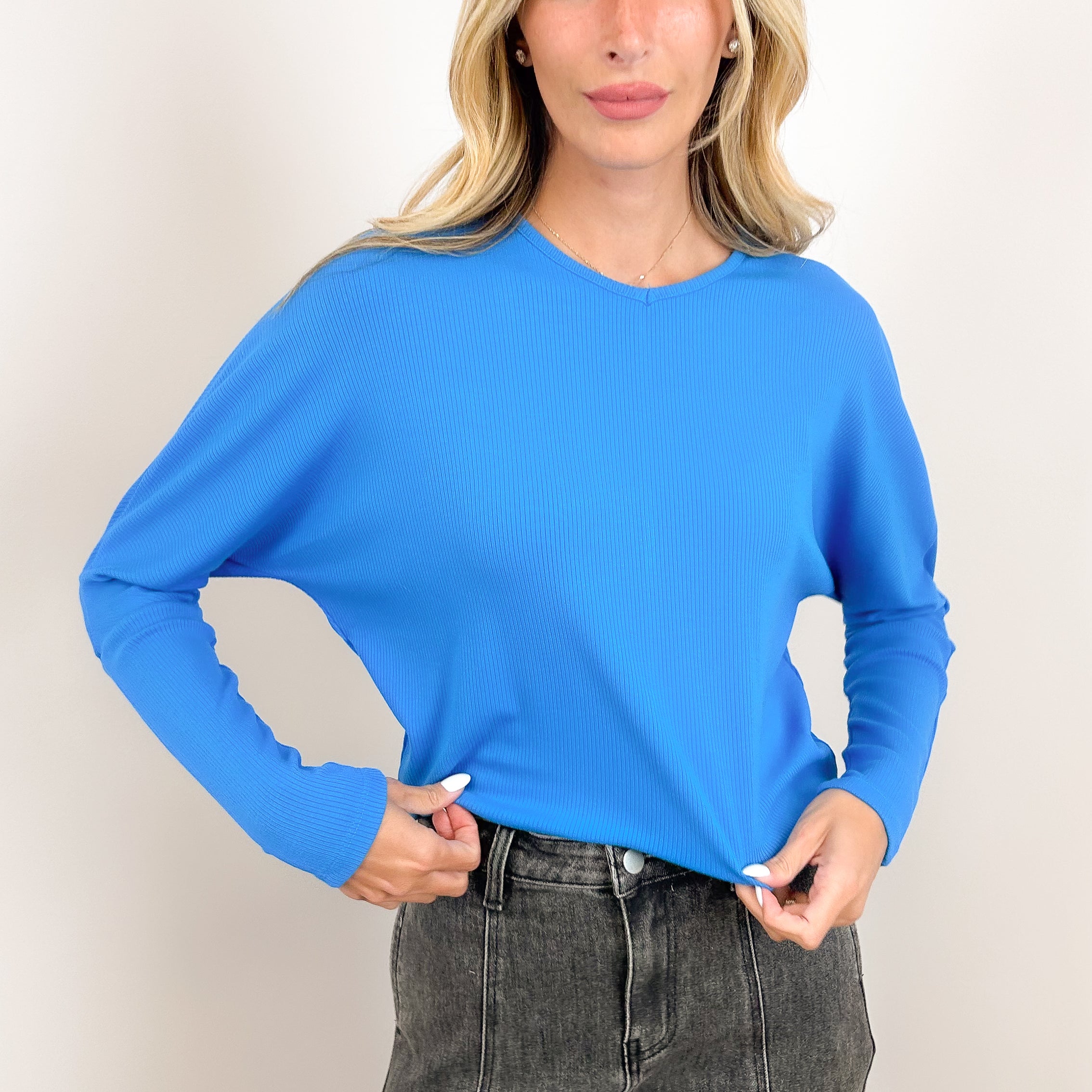 Soft Rib Dolman Tee