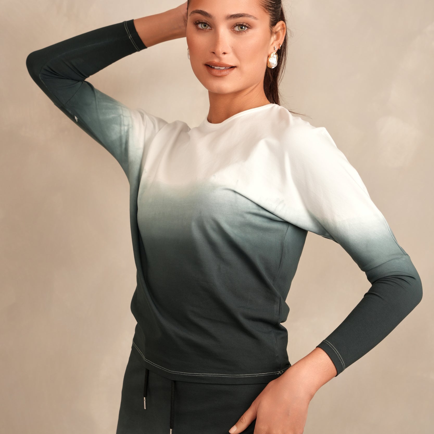 Dip Dye Dolman Top
