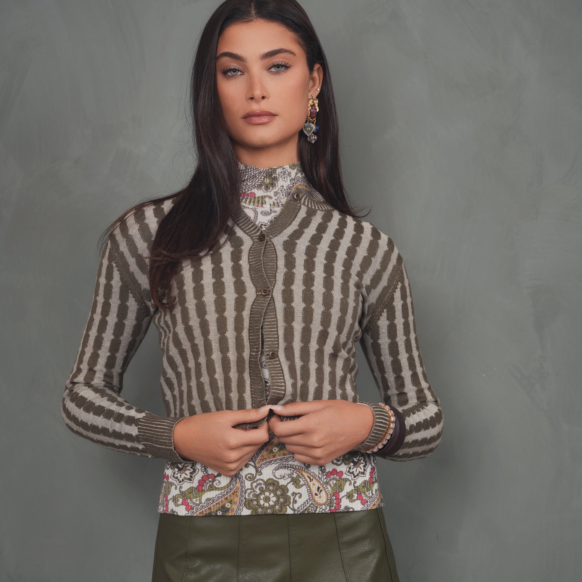 Cable Knit Cardigan