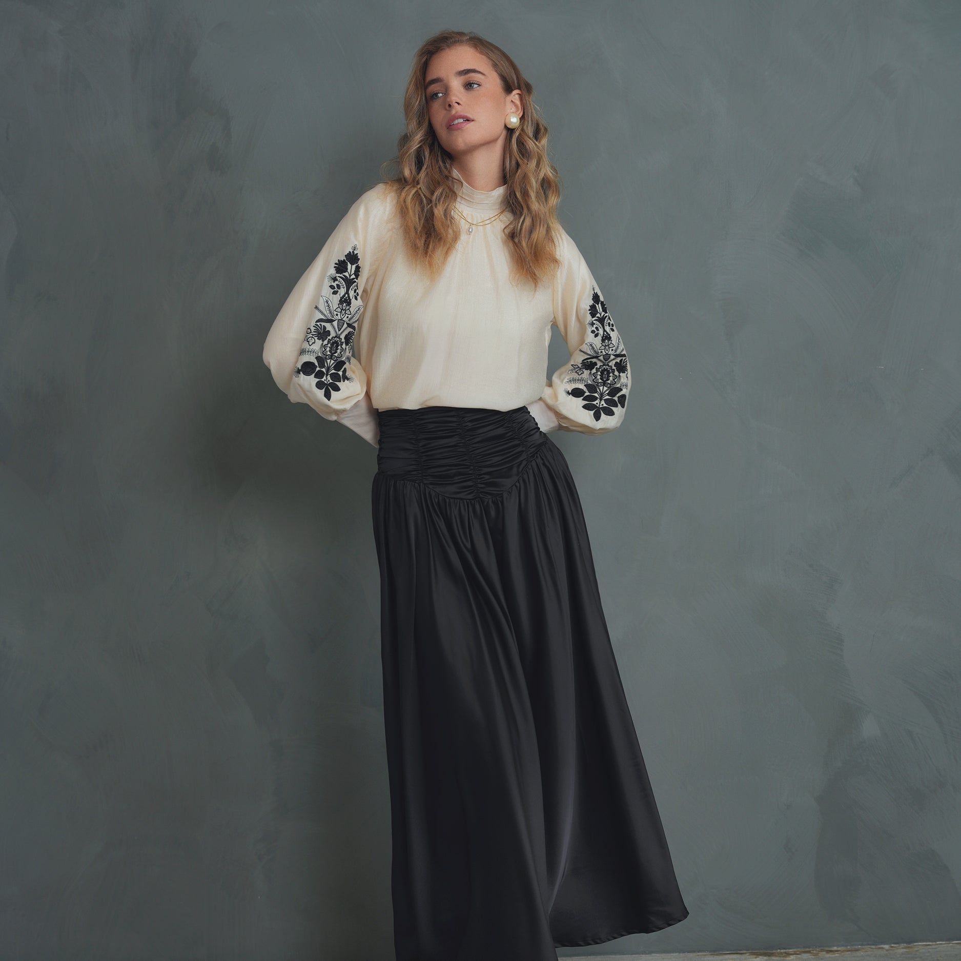Satin Skirt