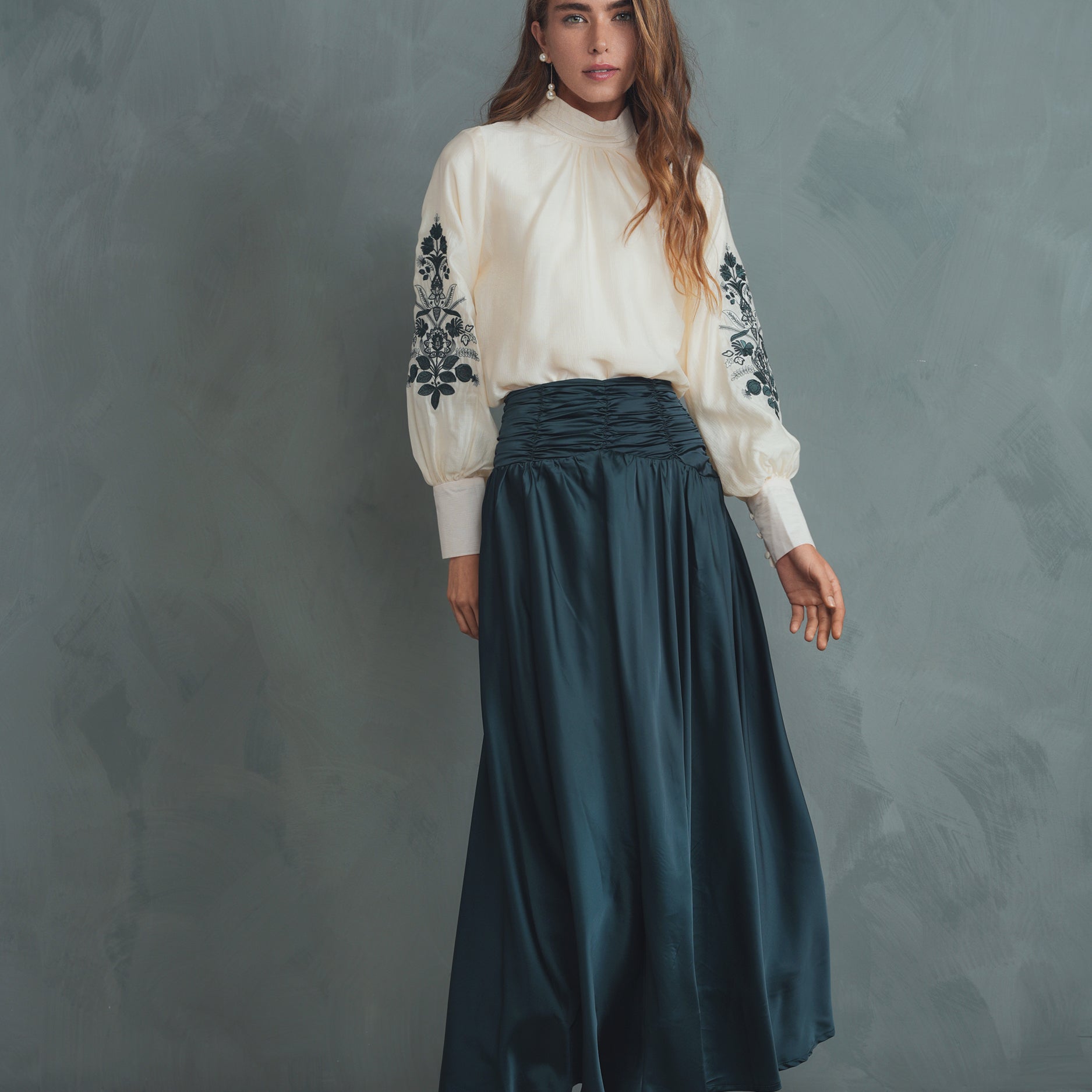 Satin Skirt