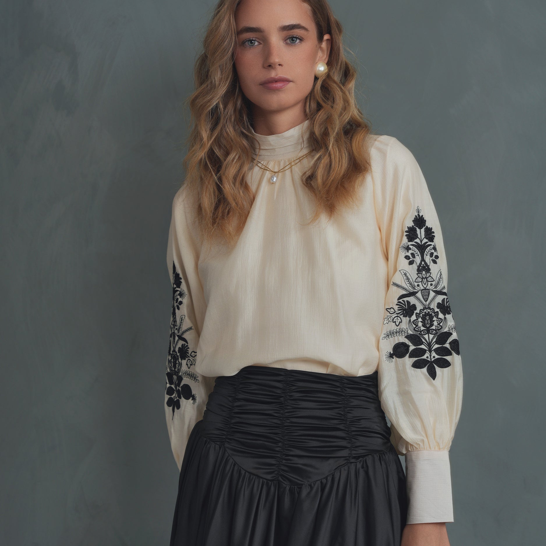 Mock Neck Top