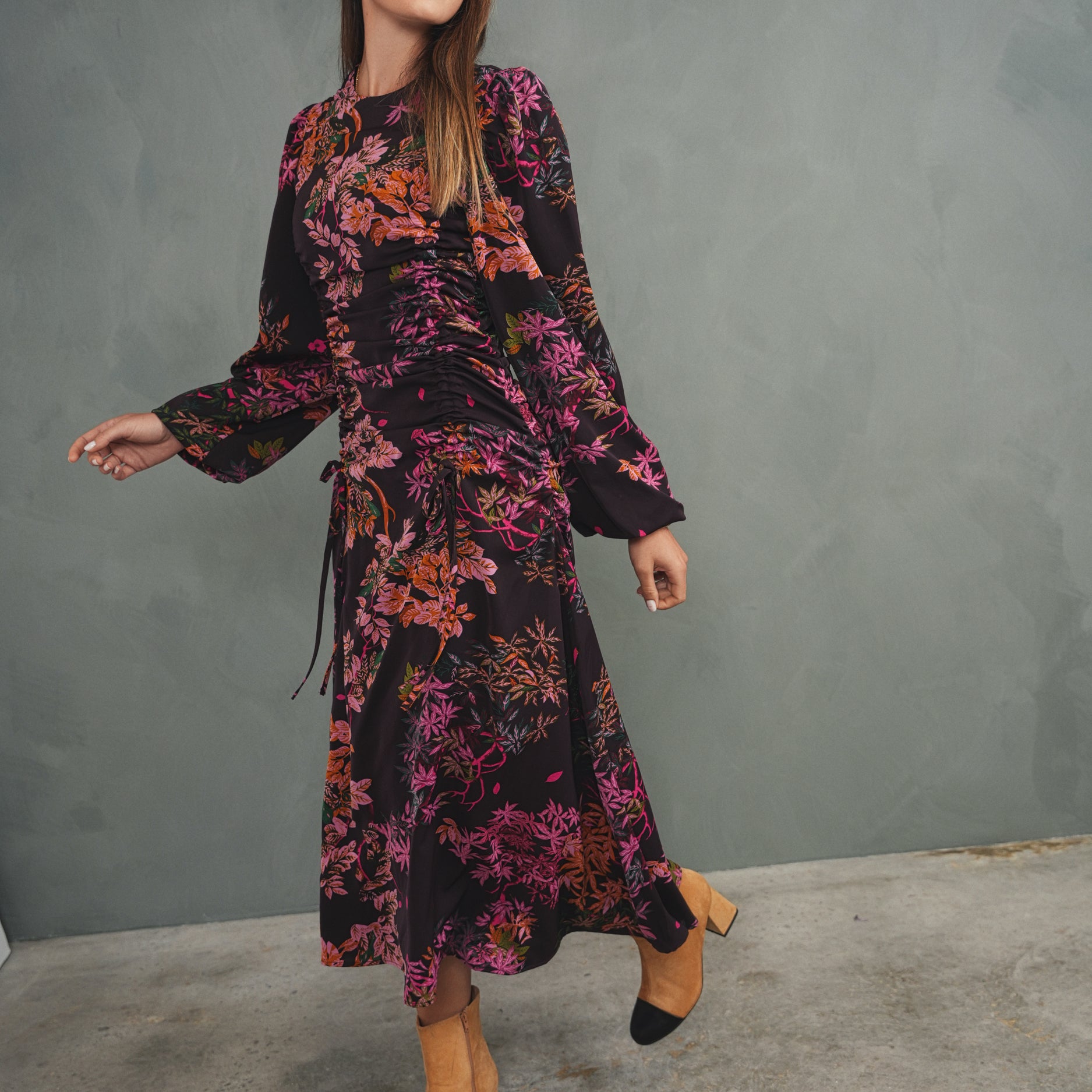 Double Ruched Dress