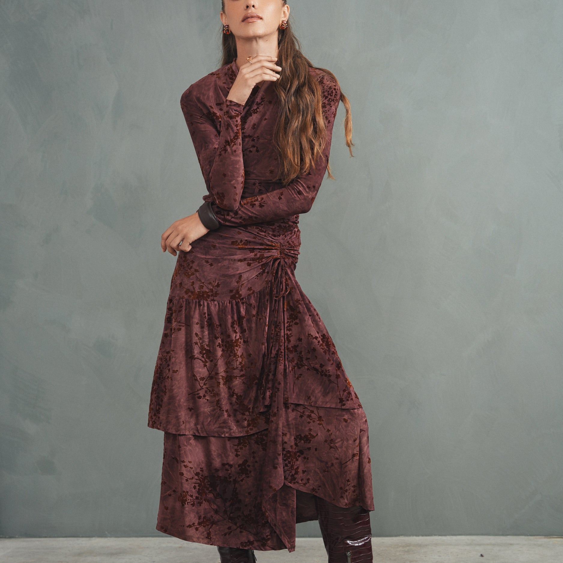 The Marie Ruched Skirt