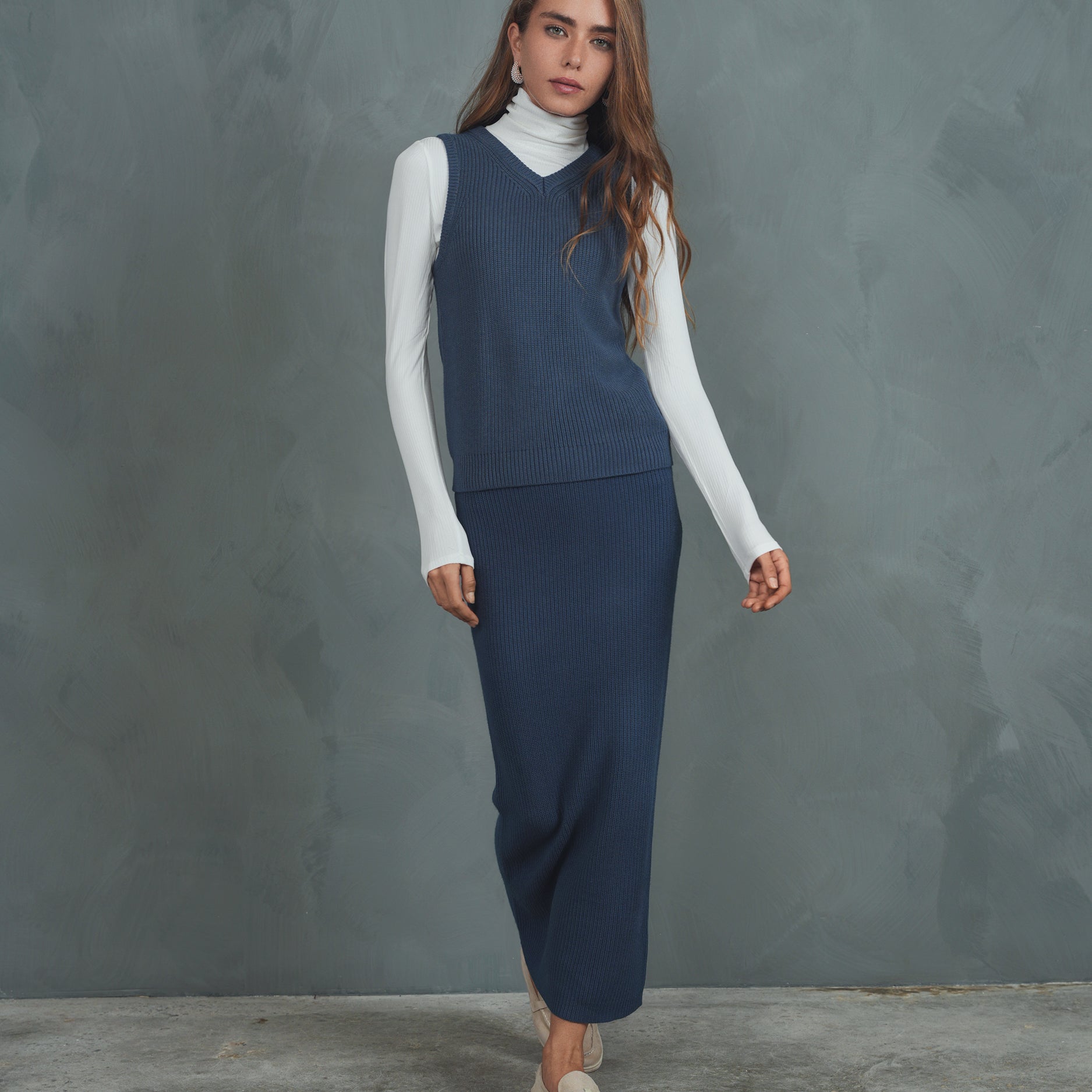 Wash Knit Vest