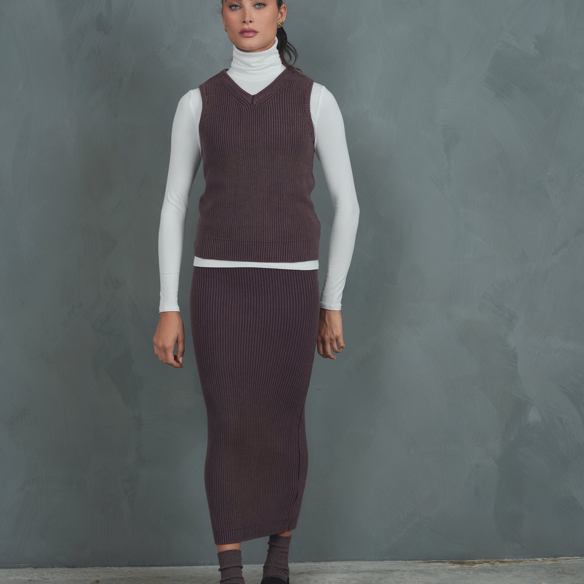 Wash Knit Vest