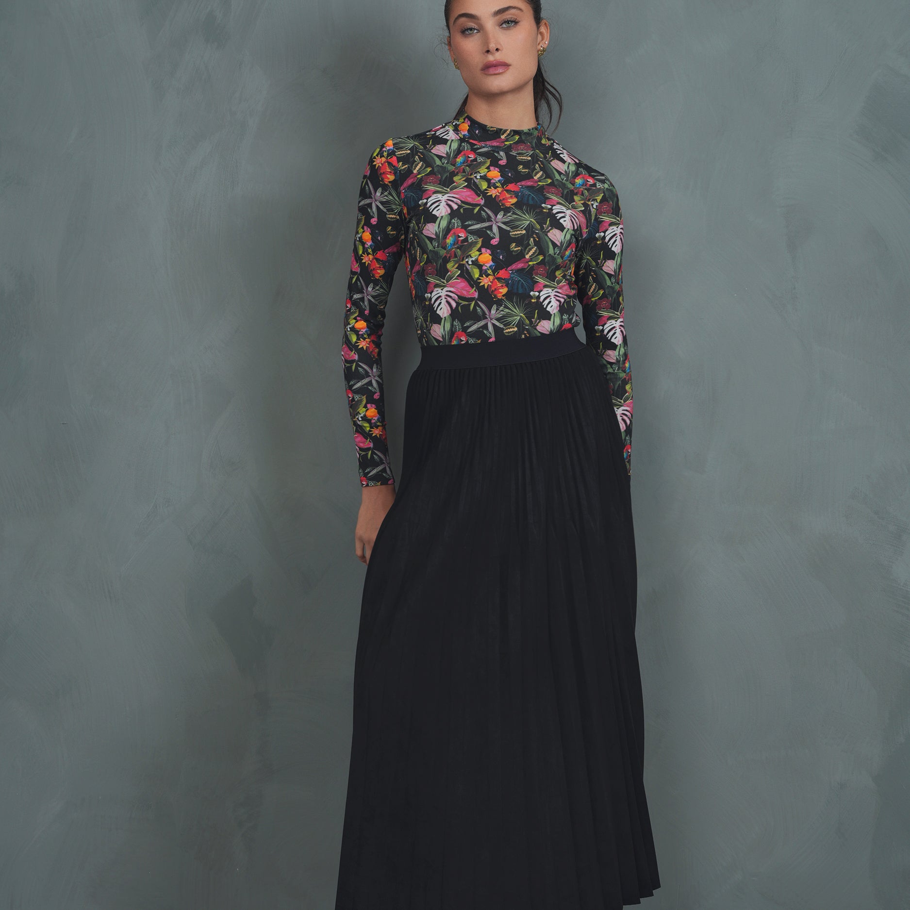 Suede Skirt
