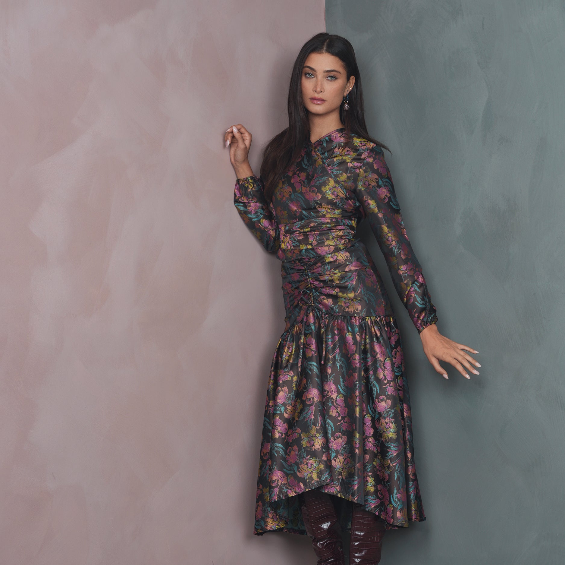 The Buckingham Ruched Skirt