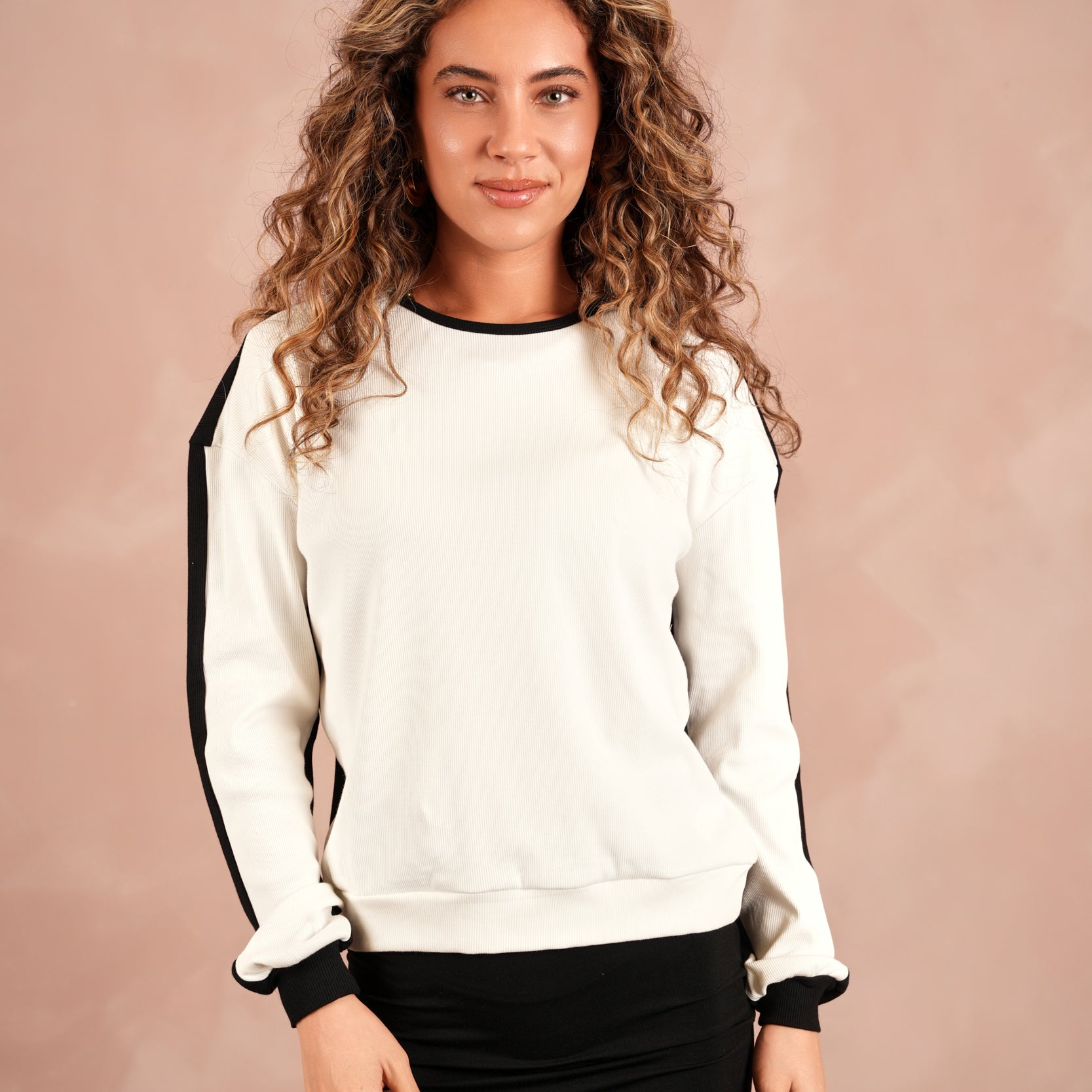 Colorblock Dolman Tee