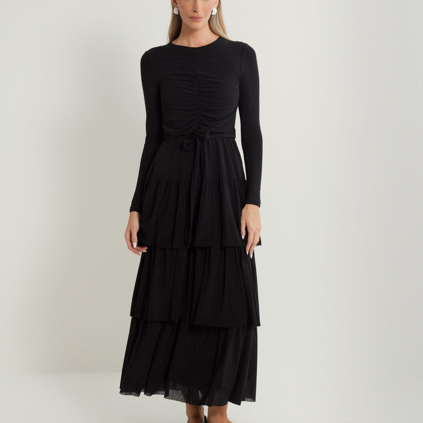 Layered Mesh Dress