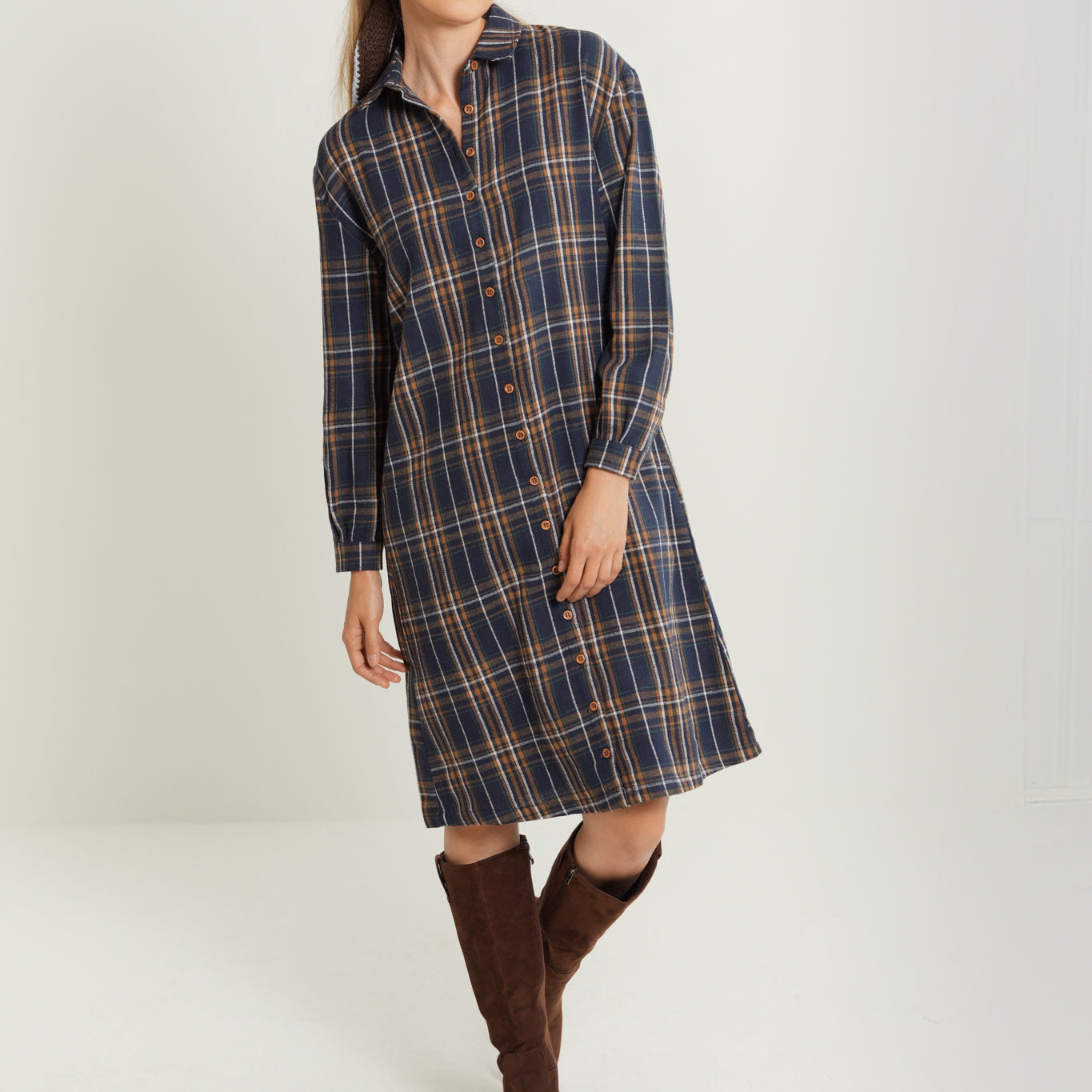 Plaid Dress