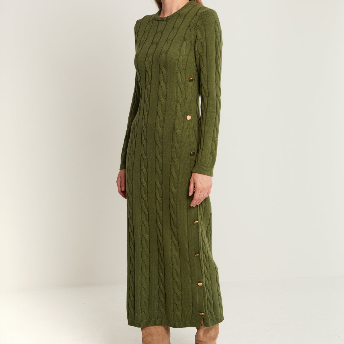 Cable Knit Dress