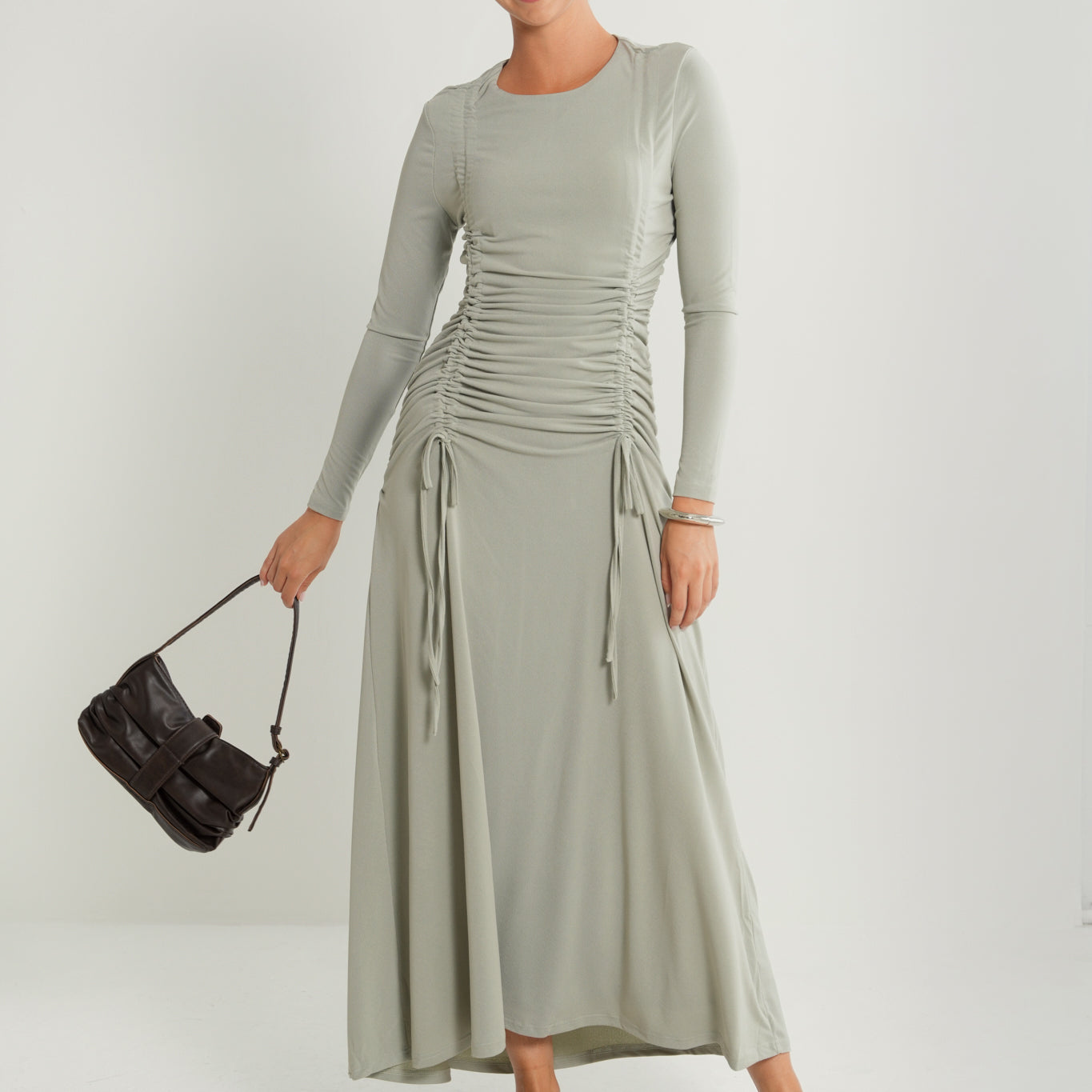 Double Ruched Dress