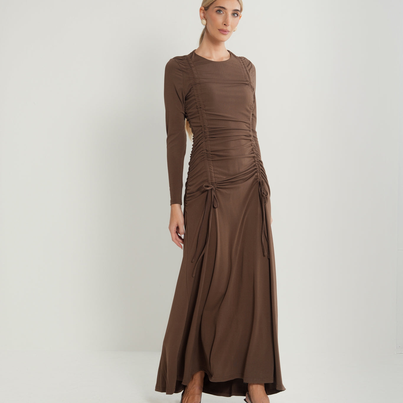 Double Ruched Dress