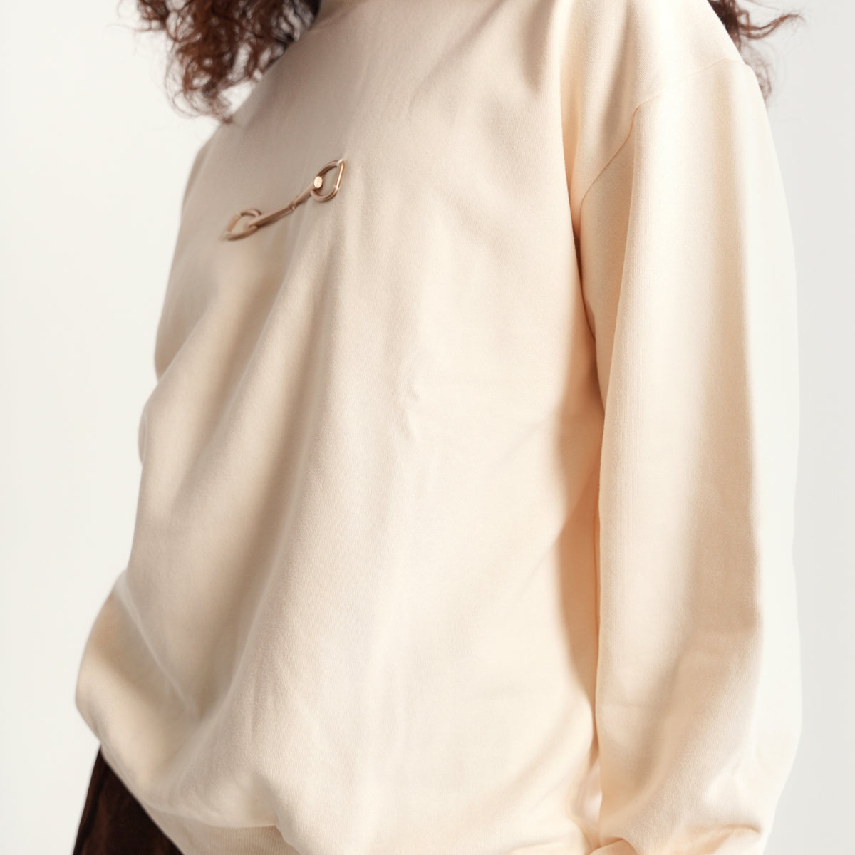 Mock Neck Sweatshirt