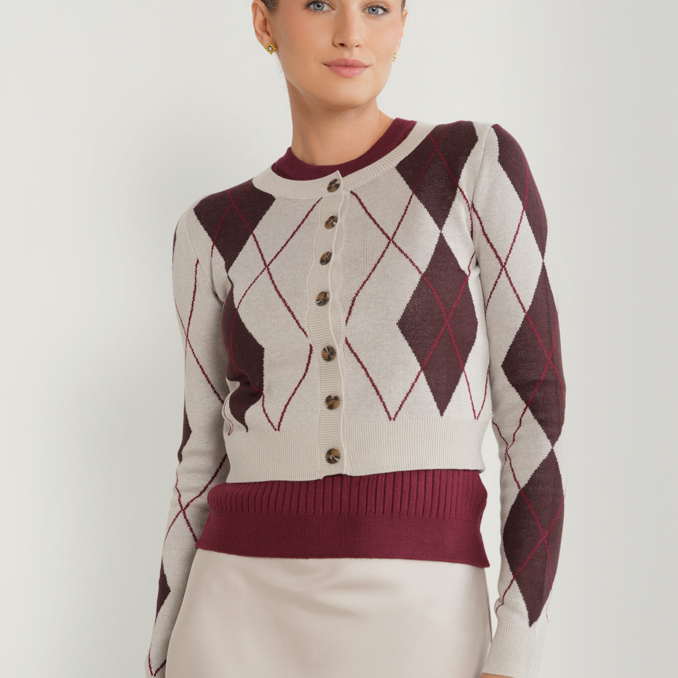 Argyle Cardigan