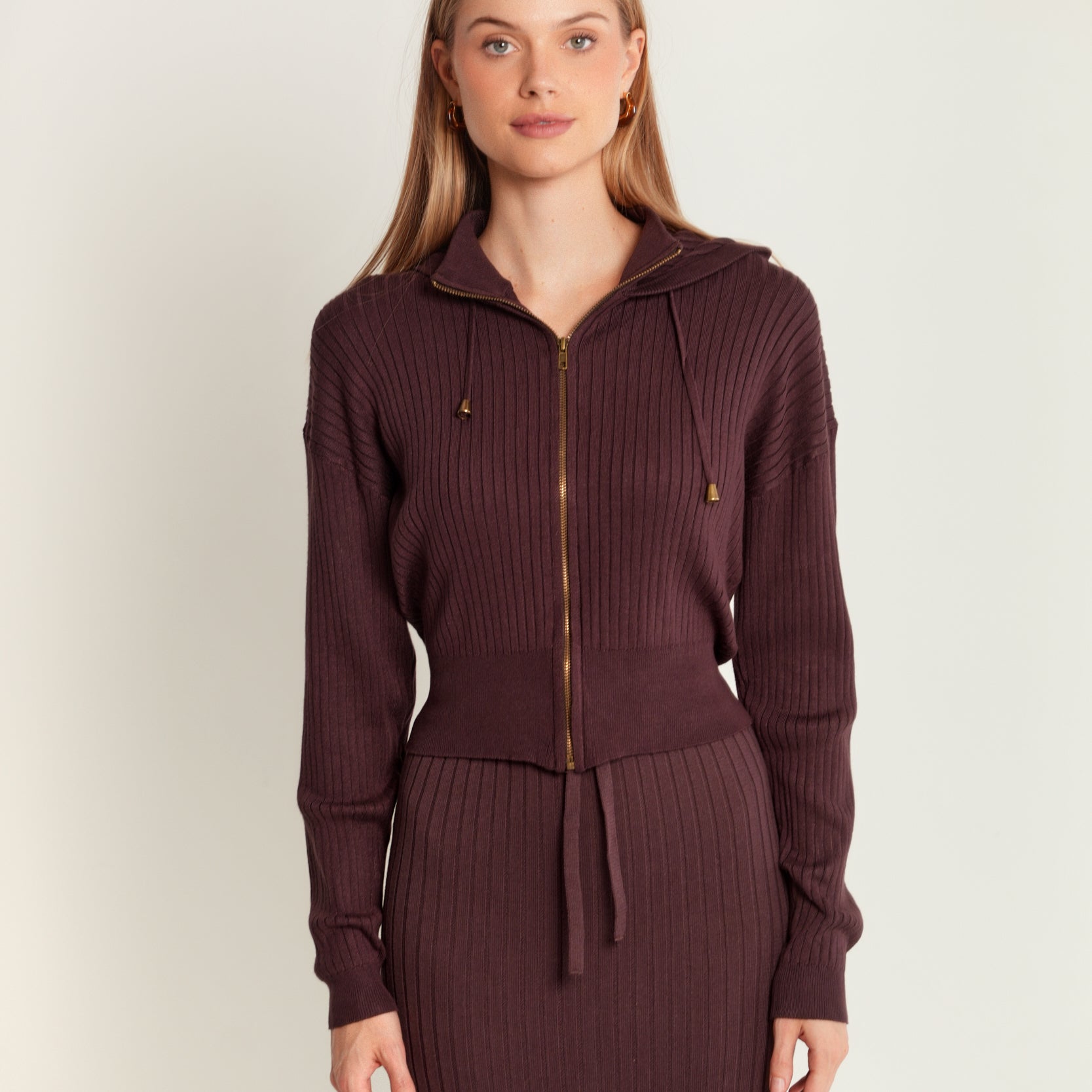 Wide Rib Hoodie