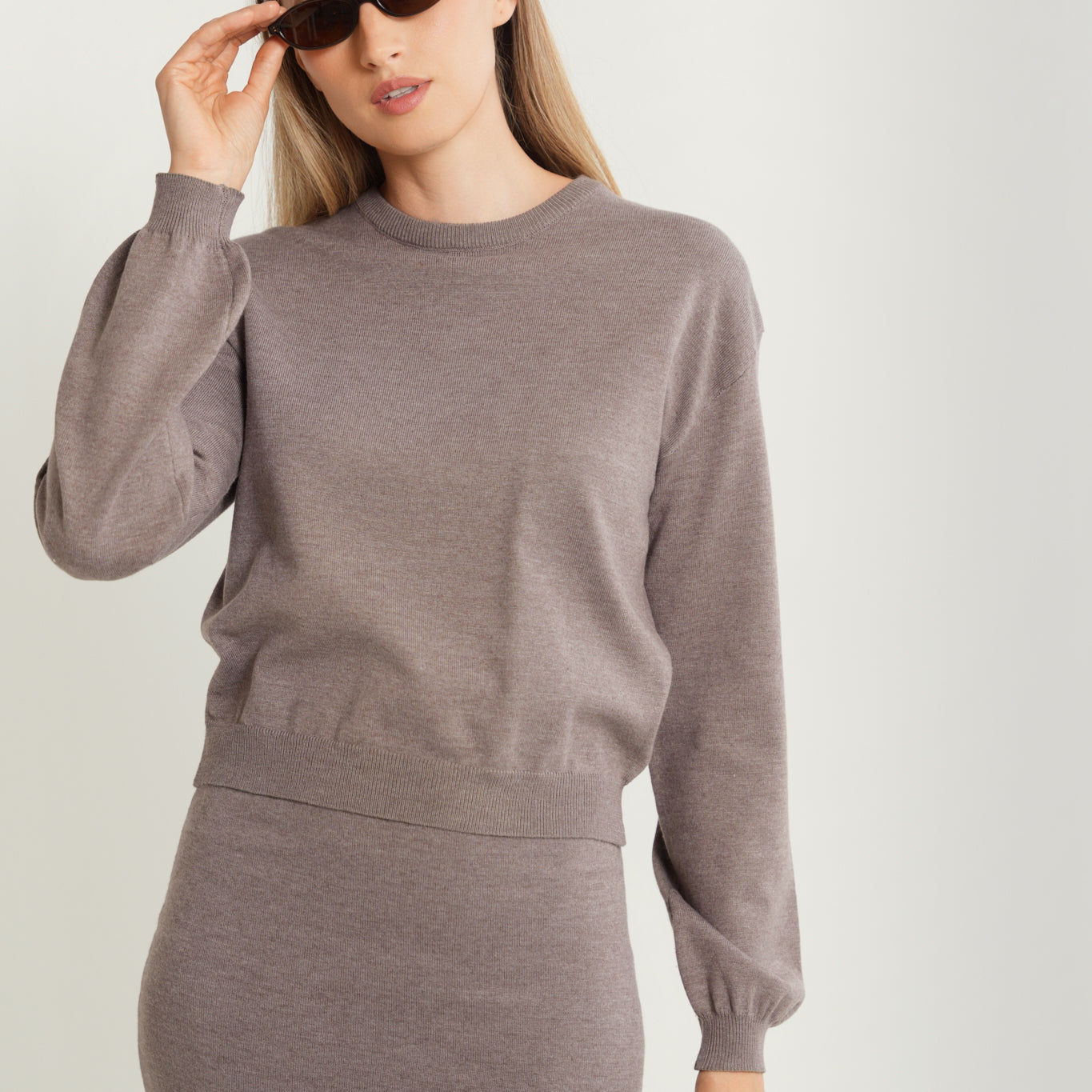 Soft Knit Sweatshirt