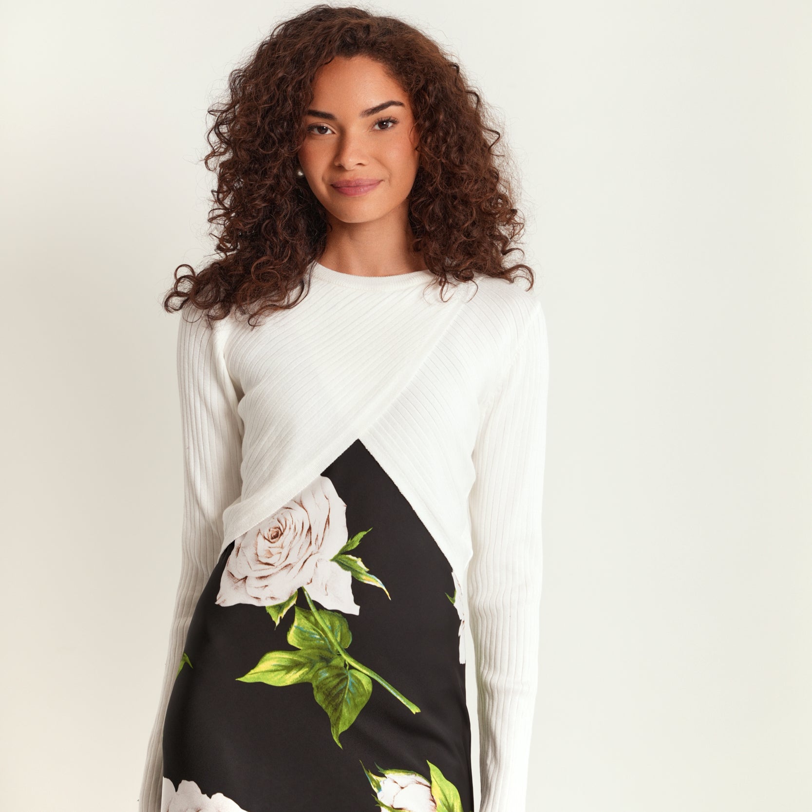 Wide Rib Overlay Top