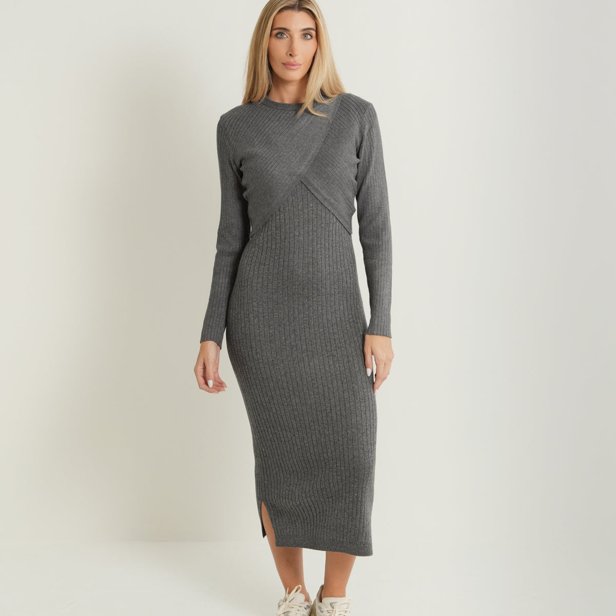 Wide Rib Overlay Top