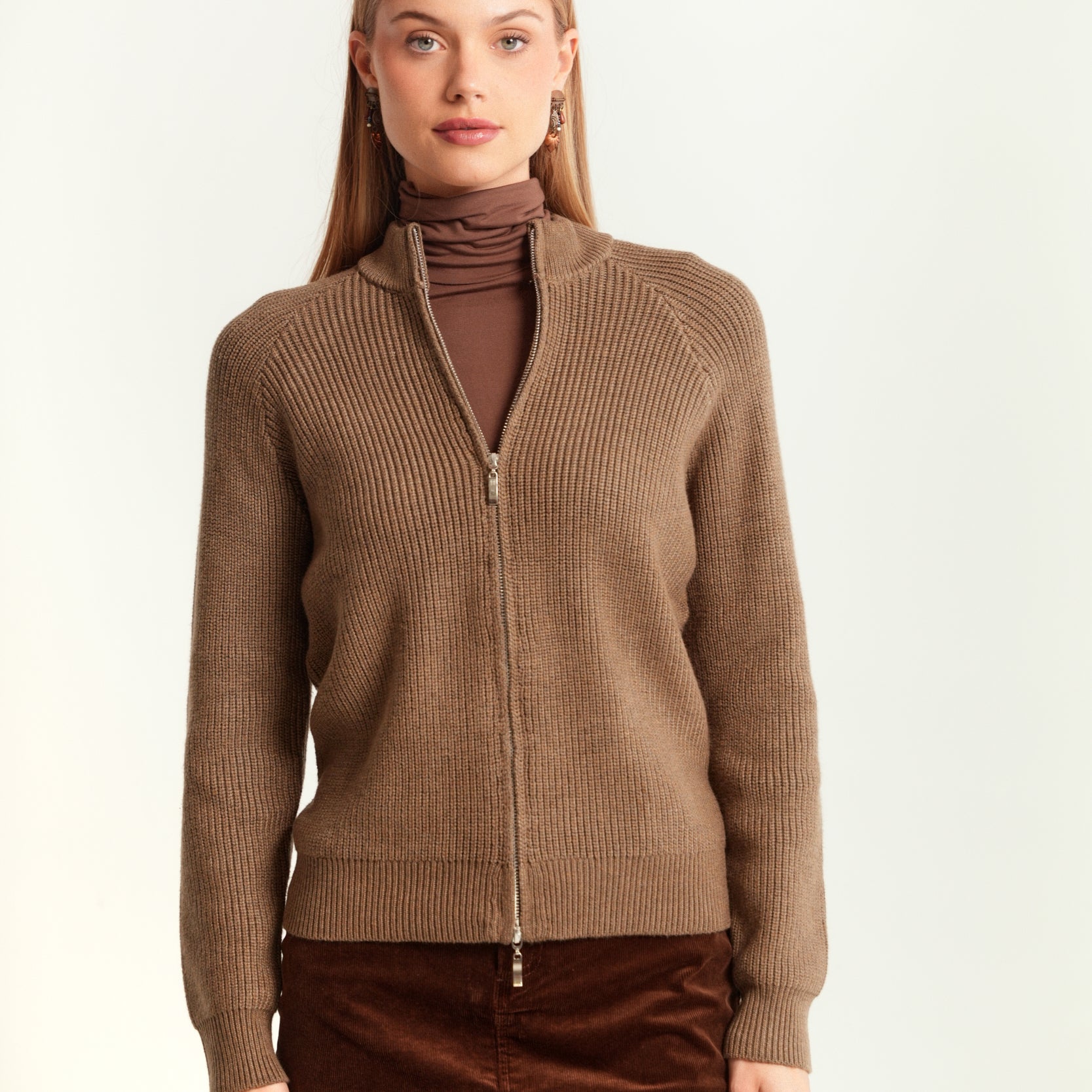 Chunky Zip Up