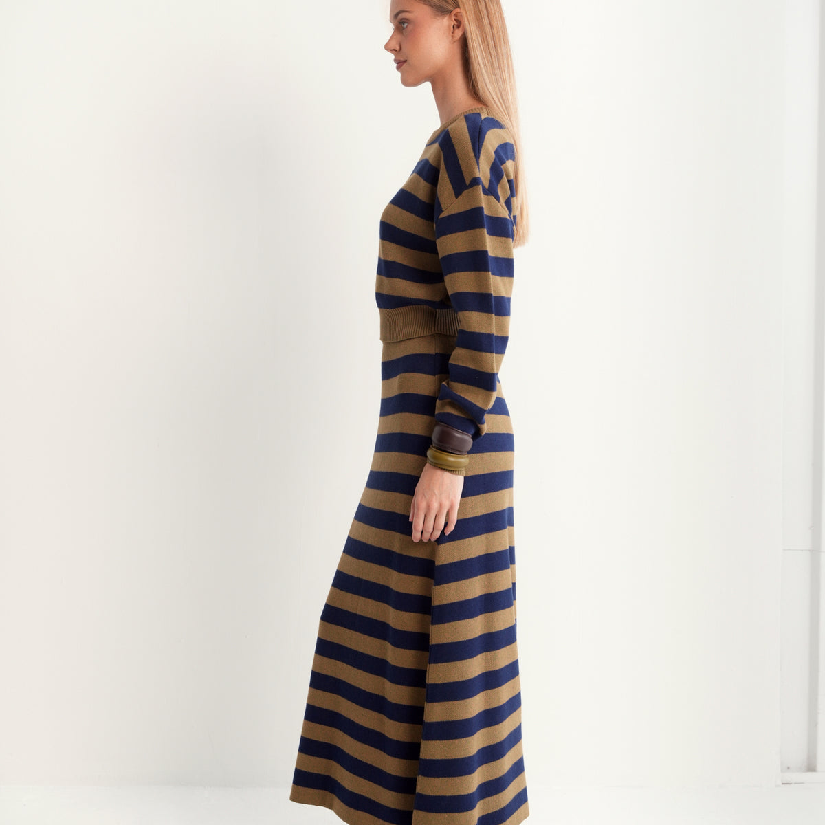 Jacquard Knit Skirt