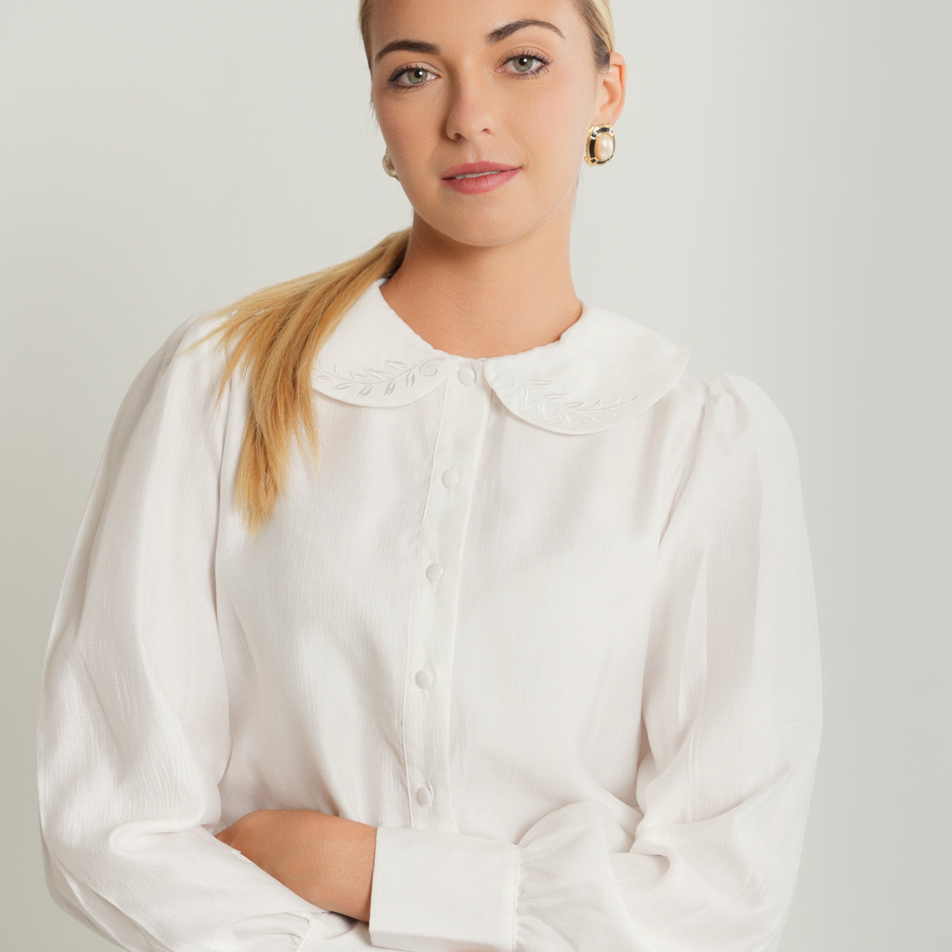 Peter Pan Collar Top