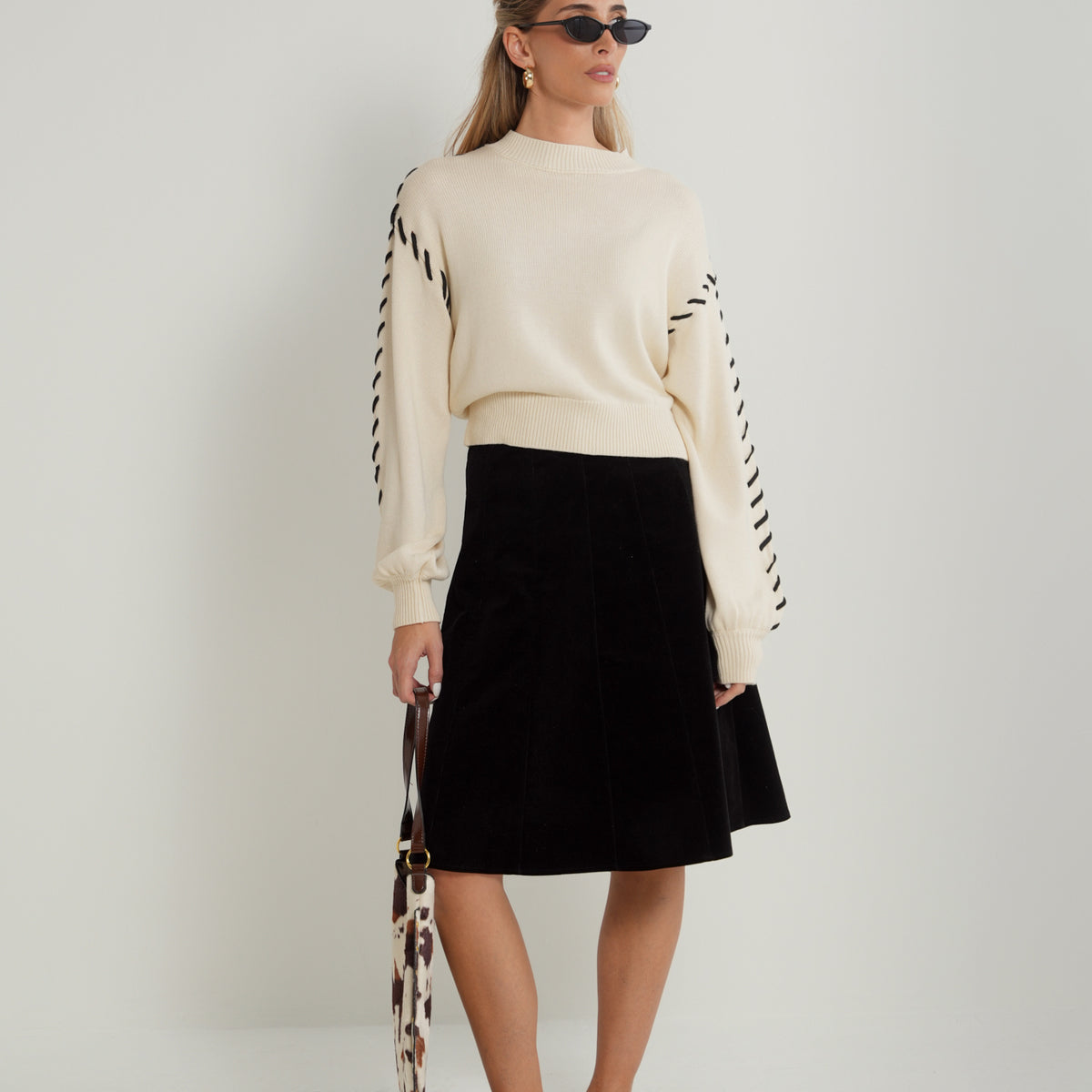 Oversized Stitch Sweater