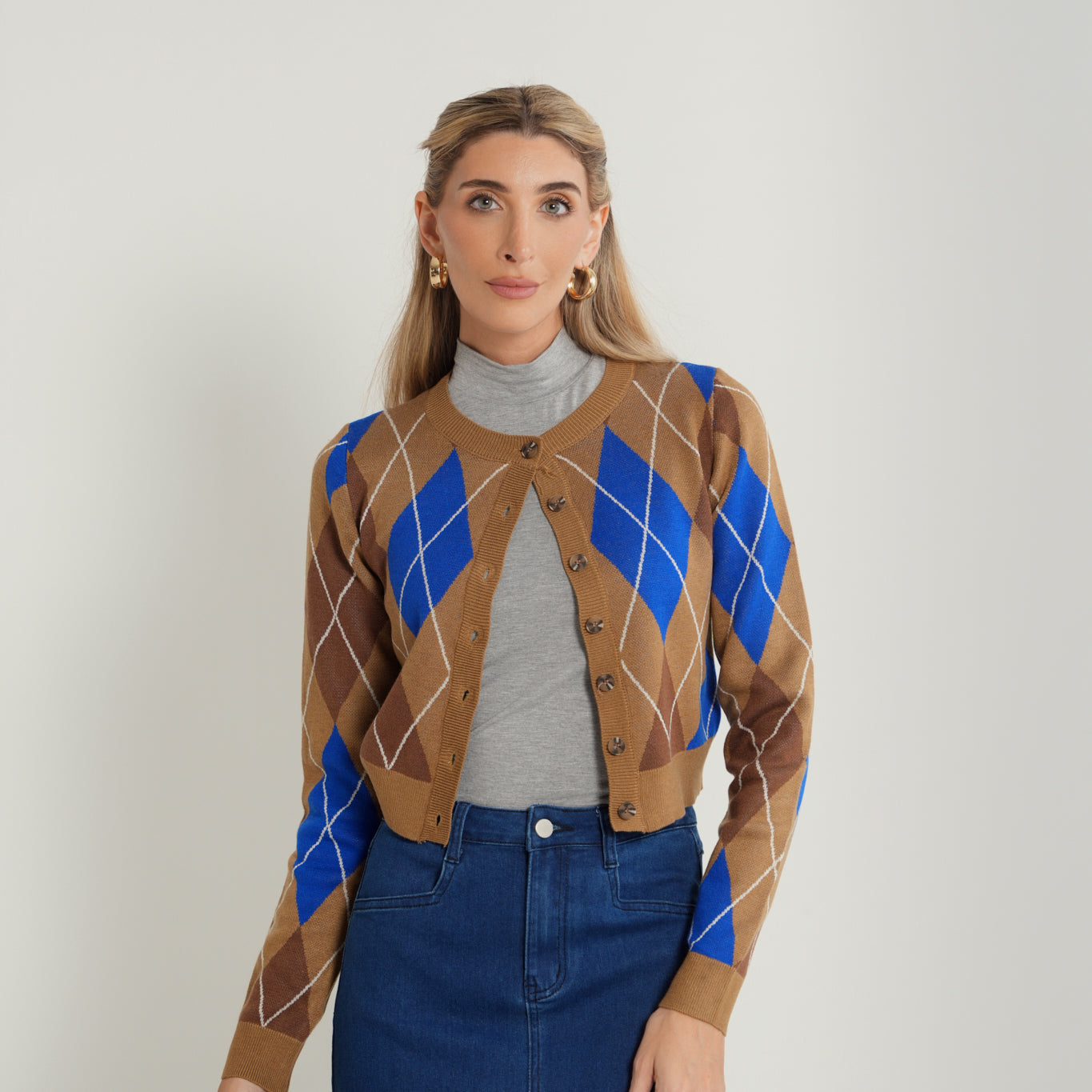 Argyle Cardigan