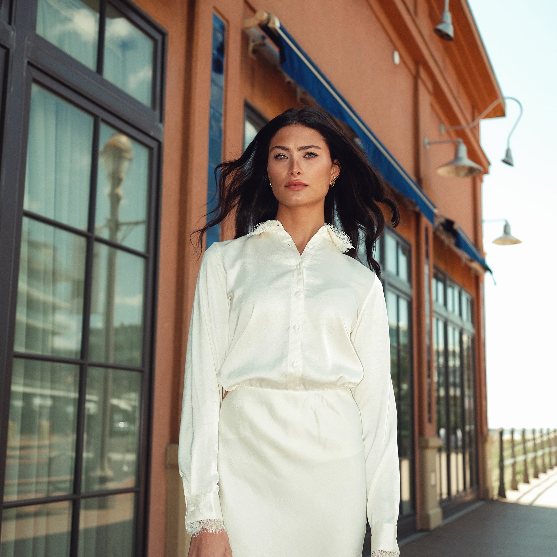 Blouse With Lace