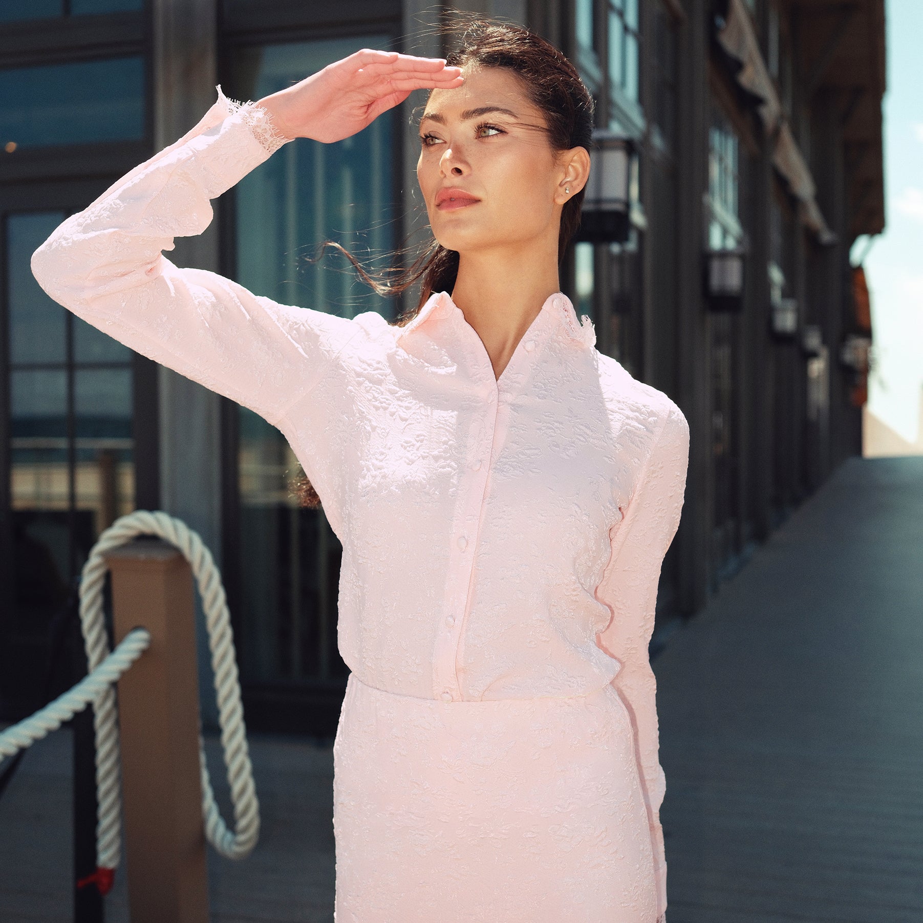 Blouse With Lace