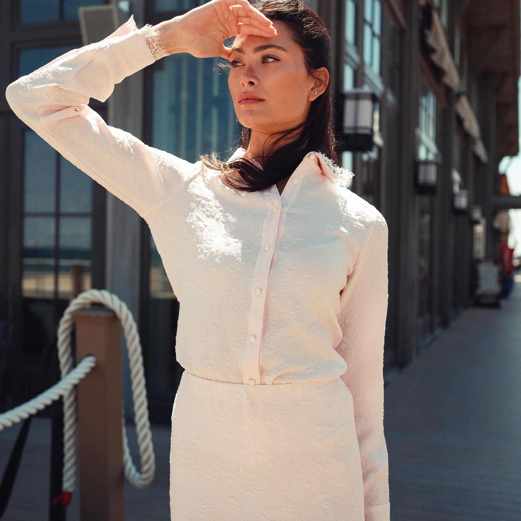 Blouse With Lace