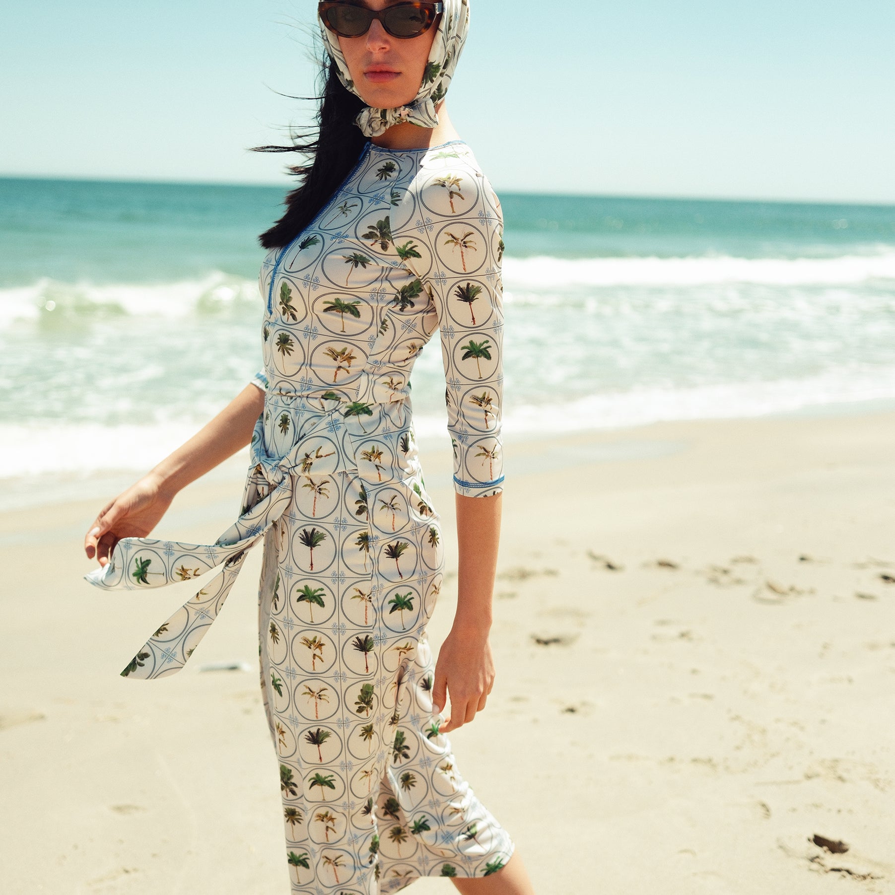 Swim Midi Wrap Skirt