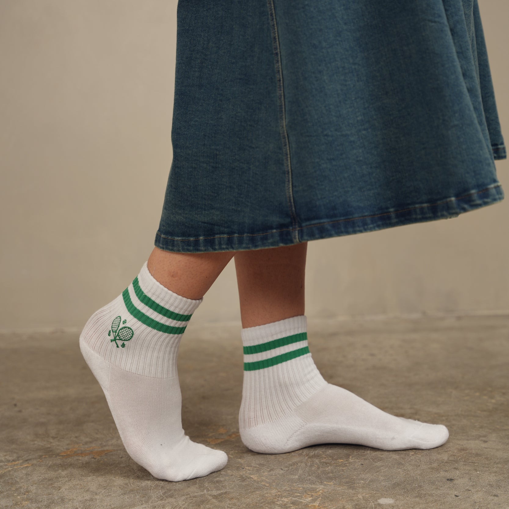 Tennis Stripe Socks