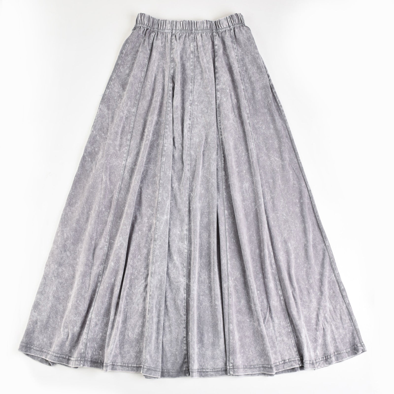 Wash Maxi Panel Skirt