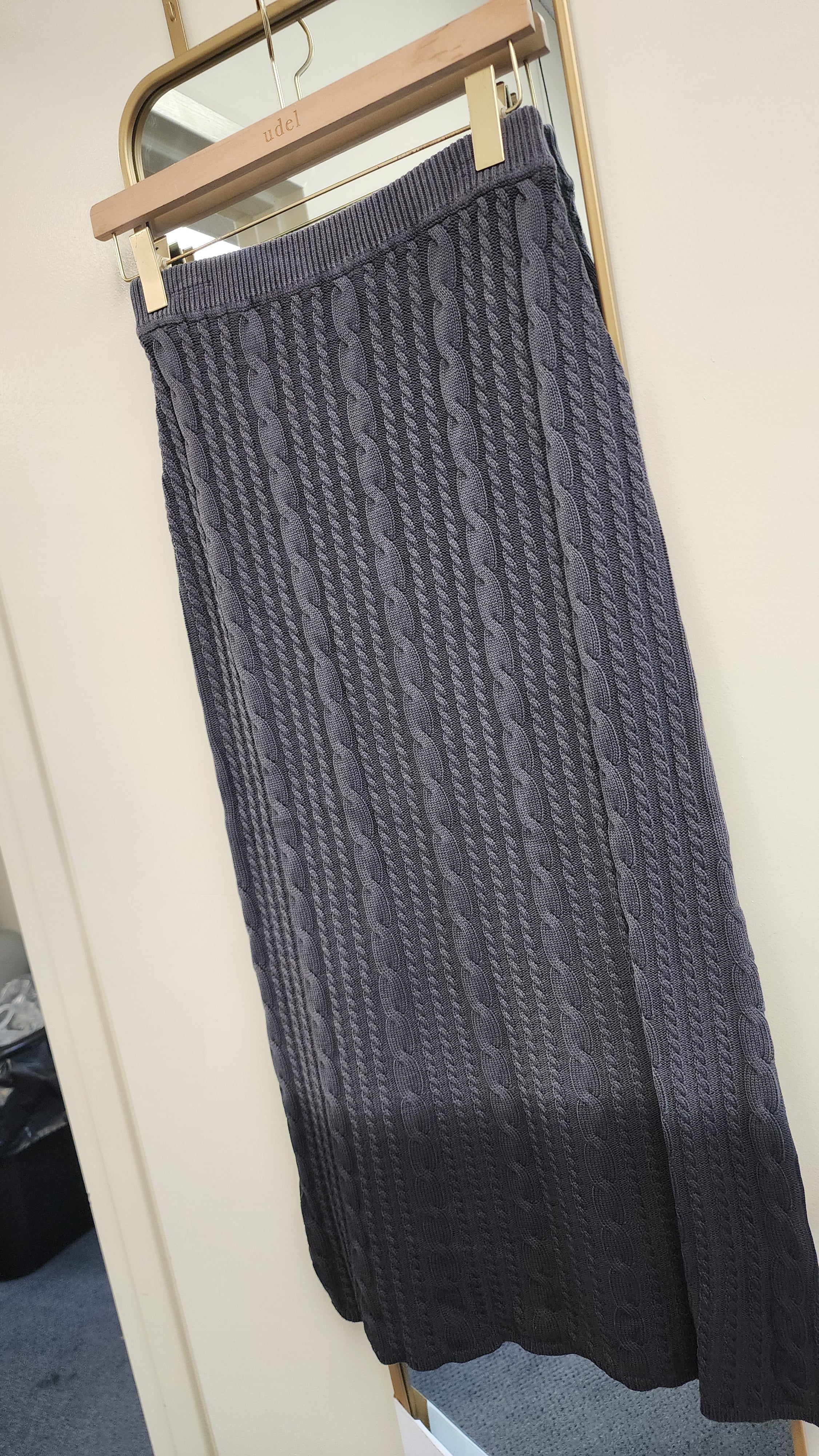 Mila Dip Dye Knit Skirt