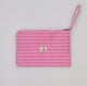 Striped Wristlet