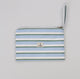 Striped Wristlet
