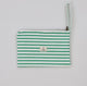 Striped Wristlet