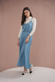 Pleated Slip Dress