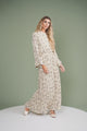 Pleated Maxi Skirt
