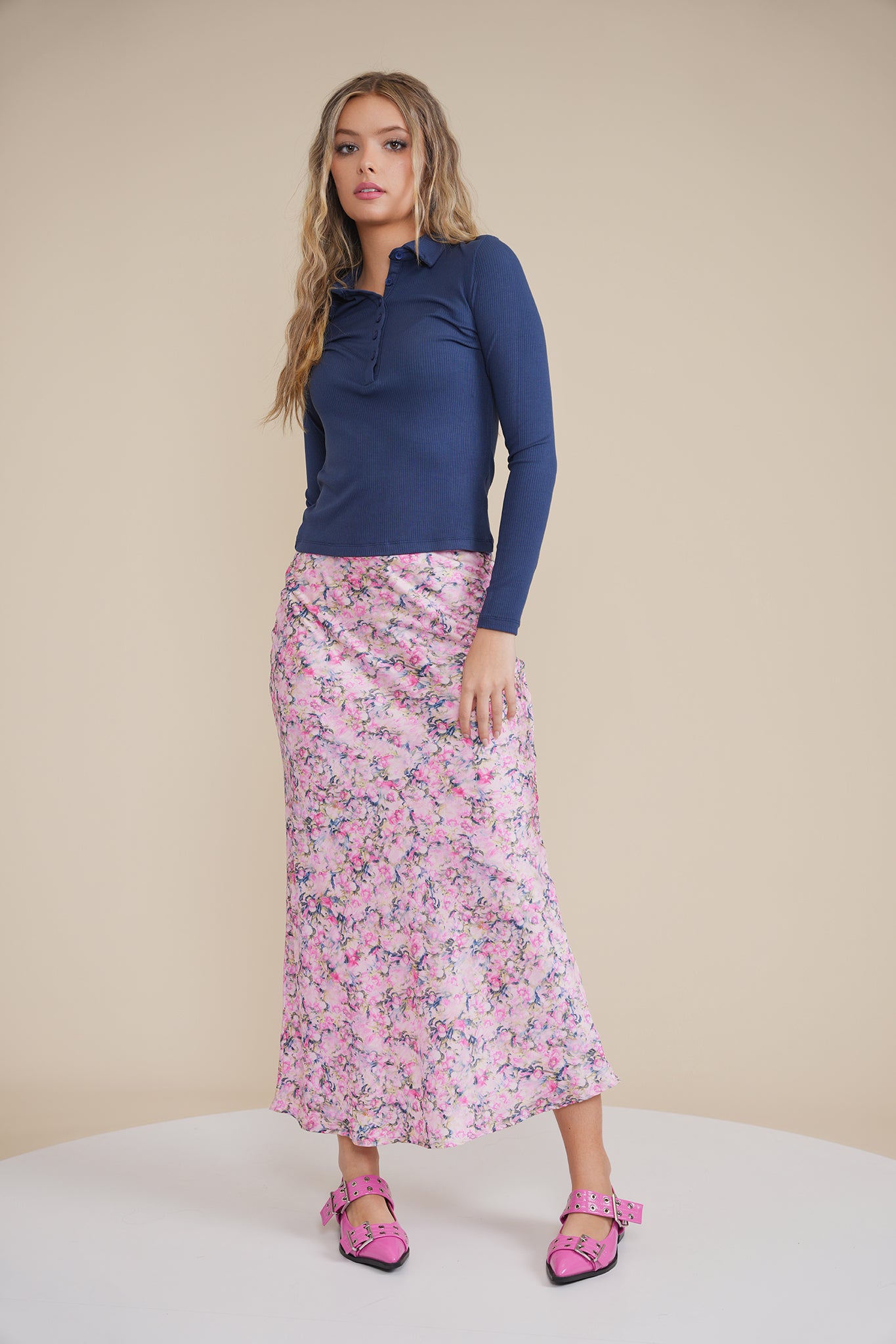 Print Slip Skirt – udelny.com