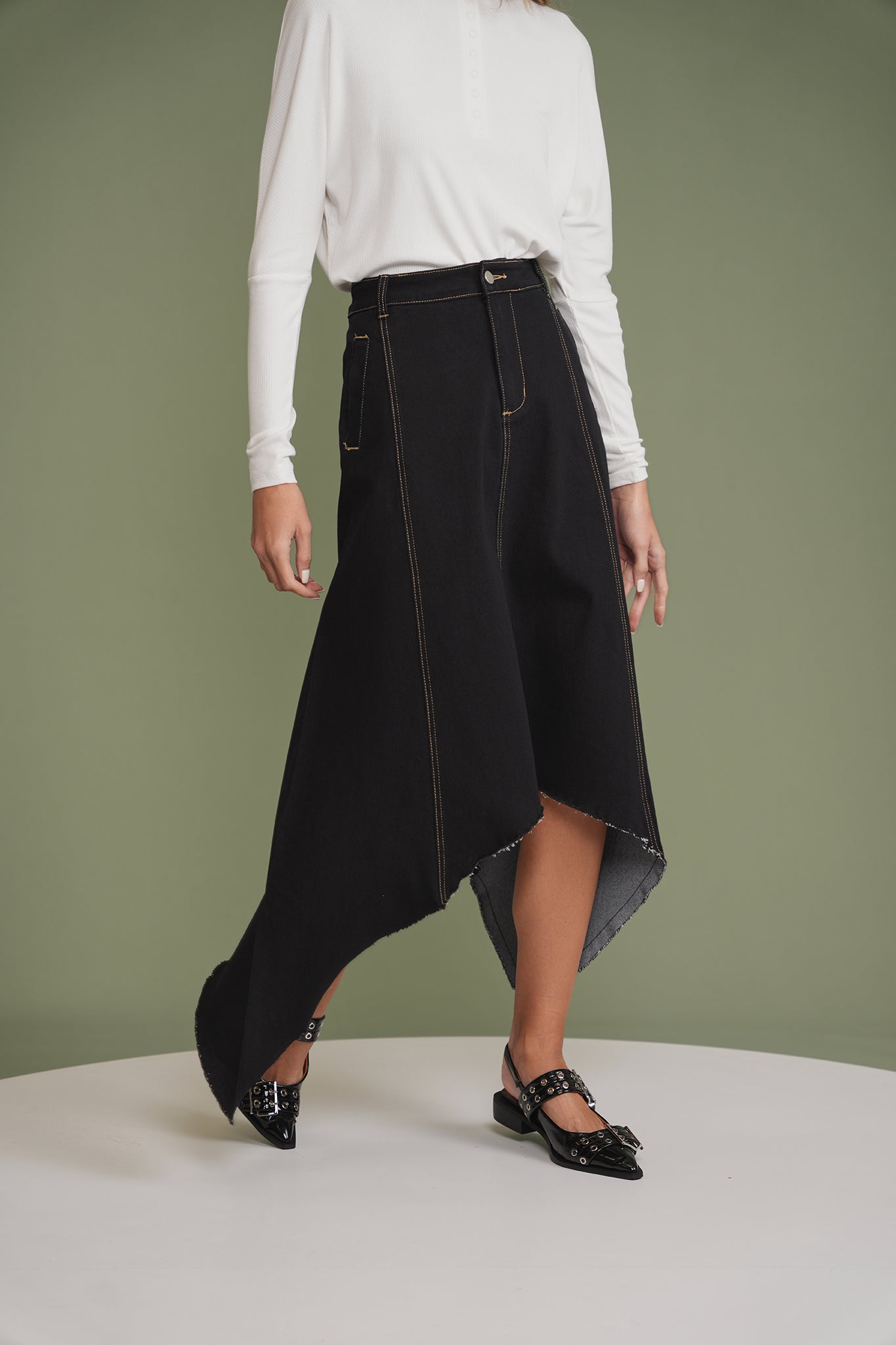 Dahlia Multiway Skirt - Monet – Baiia Swim