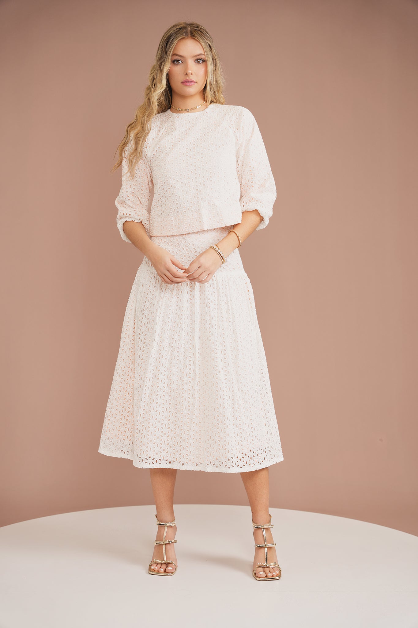 Eyelet Skirt – udelny.com
