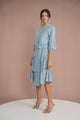 Eyelet Tiered Skirt