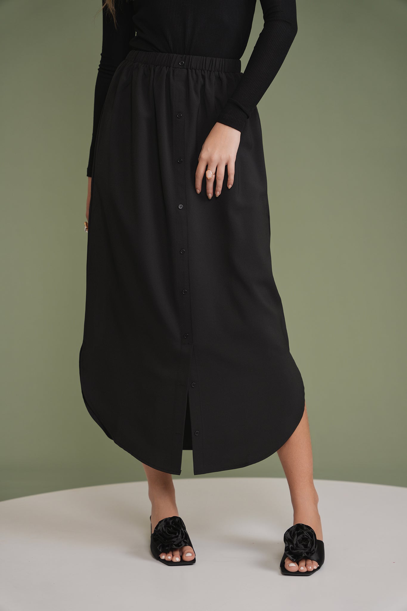 Button Skirt