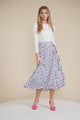 Mock Wrap Skirt