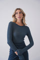 Basic Soft Knit Crew Neck